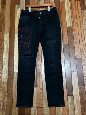 Ksubi Van Winkle Redback
Trashed Jeans Size 33 Skinny
Jeans,
